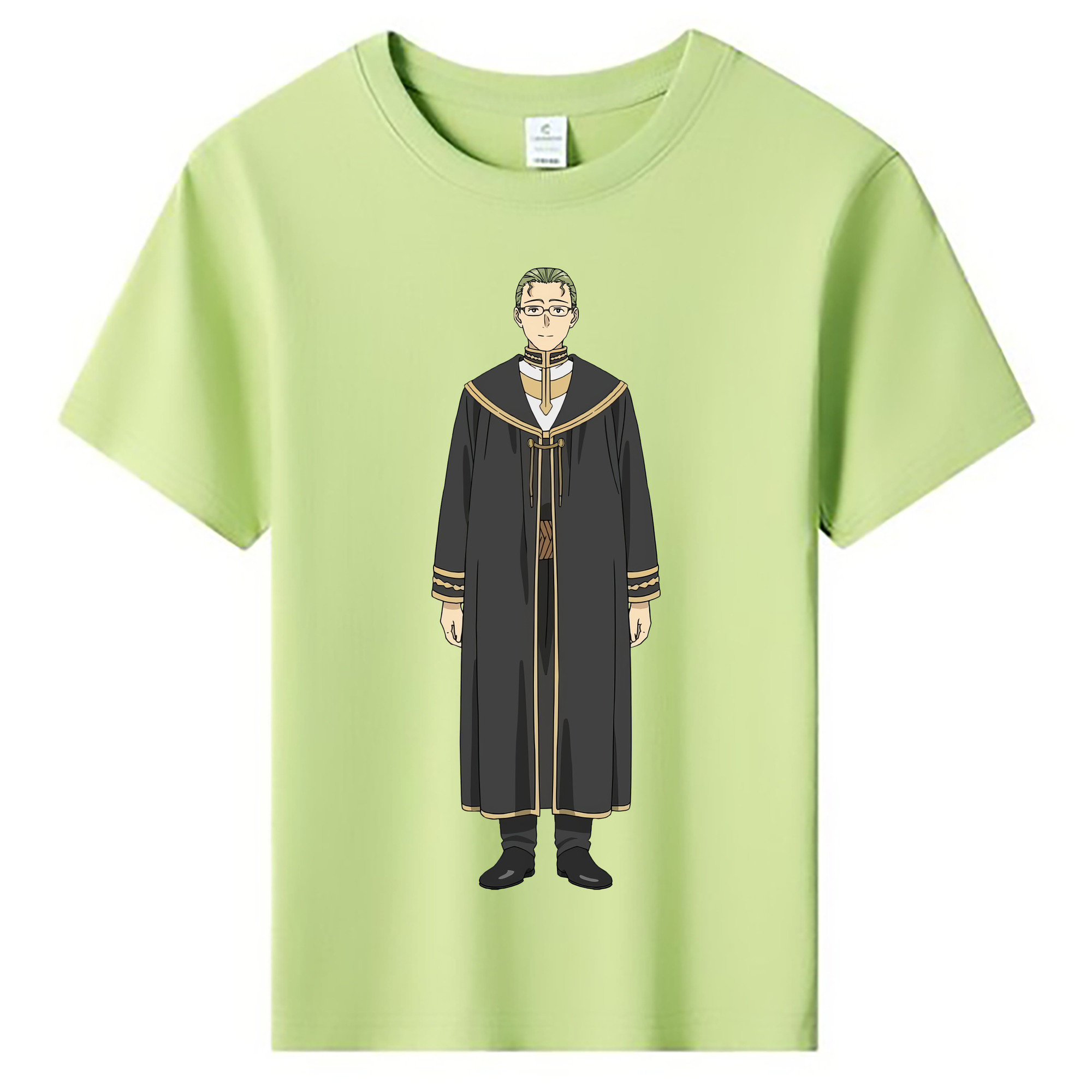 （画像用） 葬送のフリーレン Frieren 綿100％キッズTシャツ（フロントプリント）